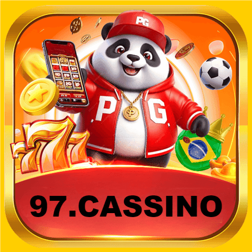 Imagem promocional da 97CASSINO mostrando a plataforma e suas vantagens